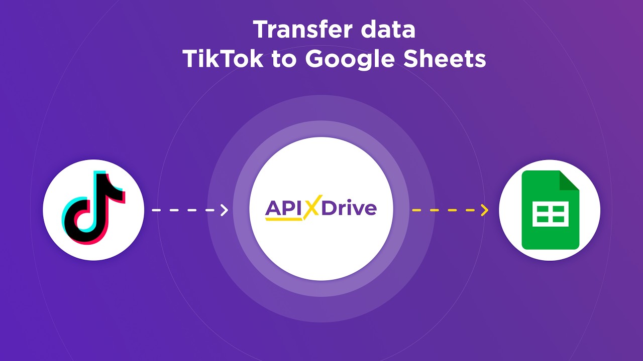  How to Integrate TikTok with Google Sheets via ApiX-Drive: Step-by-Step Tutorial