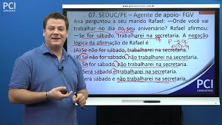 Aula 06 - Negações Lógicas - Questões Comentadas