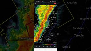 TORNADO WARNING for Lampasas and Coryell County Texas!