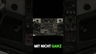 APU Start: Schubregler-Test im Flugzeugsimulator
