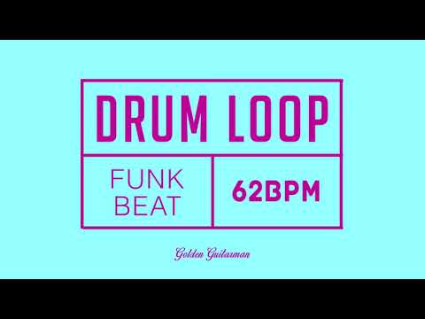 Funk Drum Loop 62 BPM