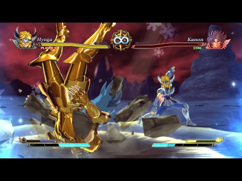 Cygnus Hyoga (First bronze Cloth) VS Gemini Kanon (Gold Cloth) :Saint Seiya Brave Soldiers (RPCS3)