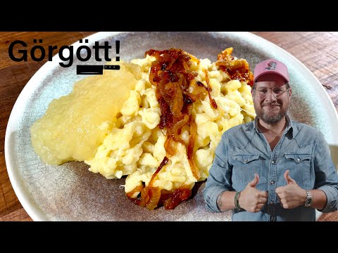 🇨🇭 Chäs Knöpfli - Family Recipe (Dumplings with Cheese) - Chnöpfli, Spätzli, Spätzle