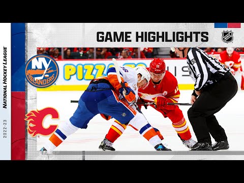 Islanders @ Flames 1/6 | NHL Highlights 2023