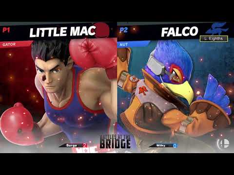 Battles at the Bridge #23 - Surge (Little Mac) vs Wilky (Captain Falcon, Falco) - Losers' Eighths