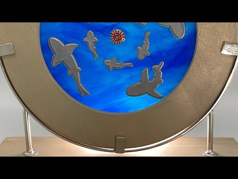 #SharkWeek Fused Glass Project