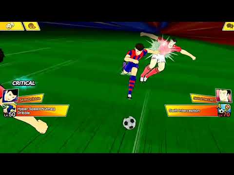 Hyper Speed Nutmeg Dribble (Javier Saviola) - Captain Tsubasa Dream Team Skill