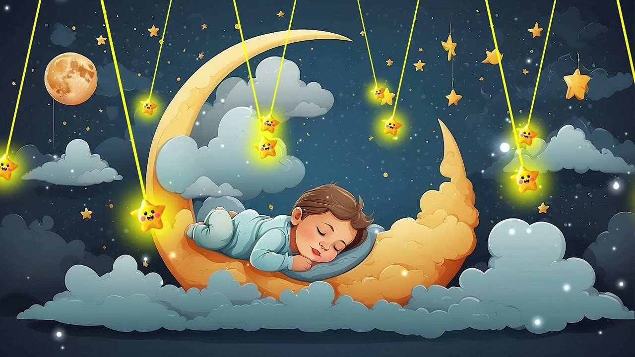 【10分で寝る】子守唄 ブラームス オルゴール 睡眠 音楽 ♫ 子守唄 ねんねんころり ♫ 赤ちゃん 寝る 音楽 ♫ 子供寝る 音楽 睡眠 子守唄