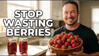 DON'T Waste Fresh Strawberries! Make these 3 Recipes