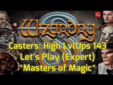 Let’s Play Wizardry 8 on Expert: Casters High Level Ups #143 PC Gameplay HD