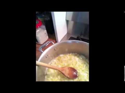 Cooking Risotto by Greg Colosi of Colosi's Dry Cleaners