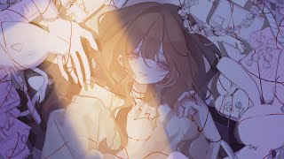 ここからのピアノ?の音色好きすぎます😭The Decisive Hourのメロディが大好きで仕方ない私に刺さりました…モイミさん大好きですт т♡素敵な曲をありがとうございます…! - あくむのひかり / 香椎モイミ feat. 初音ミク
