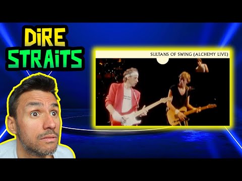 Dire Straits - Sultans Of Swing (Alchemy Live) REACTION - First Time Hearing It