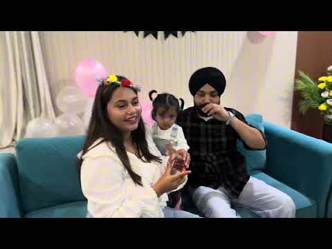 Bhai da pyaar 💕Babhi li birthday surprise cake cutting 🎂 [ sassu ma😂 walo gold gift 🎁] #punjabisong 
