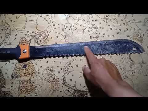 machete Truper tipo tactico de doble filo de 18 pulgadas