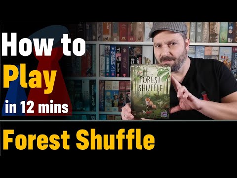 How to play Forest Shuffle + Visuals - Peaky Boardgamer