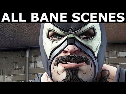 All Bane Scenes - BATMAN Season 2 The Enemy Within Episode 3: Fractured Mask (Telltale Series)
