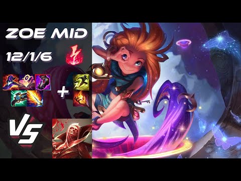 MID Zoe vs Vladimir - EU Challenger Patch 25.20