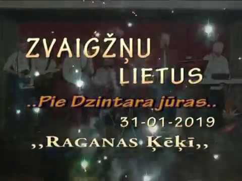 ZVAIGŽŅU LIETUS - Pie Dzintara jūras  2019 sagaidīšana...