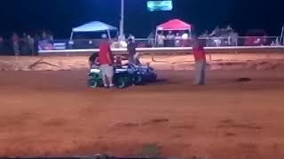 preview picture of video 'Kids racing at the Mud Bogging Carnesville GA racetrack'