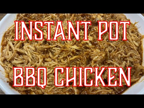 WARNING: This Chicken Recipe is TOO ADDICTIVE! | Instant Pot Hot Honey Bourbon BBQ Chicken