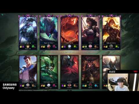 T1 CUZZ PLAYS JUNGLE KHA'ZIX VS NIDALEE - KR GRANDMASTER PATCH 10.22