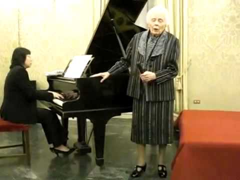 Magda Olivero  sings Zandonai's Francesca