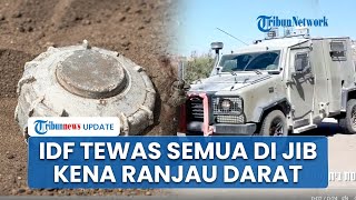Semua Tentara Israel Tewas di Dalam Jib seusai Terkena Ranjau Darat Hamas, Meledak Berkeping keping