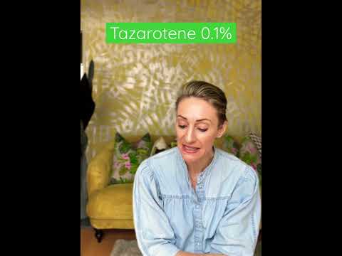 Tazarotene cream (0.1% w/w), packaging size: 20 gm, packagin...