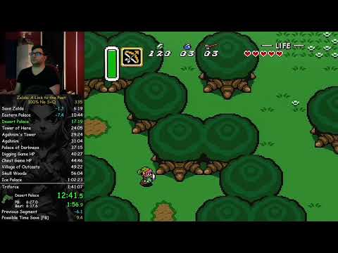[1:40:59] Zelda: A Link to the Past | 100% Speedrun