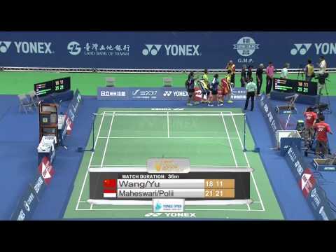 2014 YONEX CHINESE TAIPEI OPEN- F- WD - Match 3