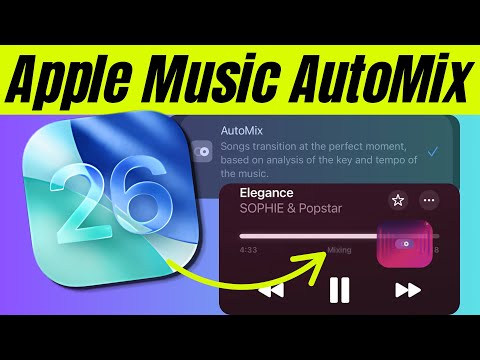Apple Music Automix in iOS 26 Is So Cool! (Enable AutoMix)