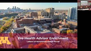 PHSRC Advisor Session - Letters of Recommendation for Health Programs 4-30-24