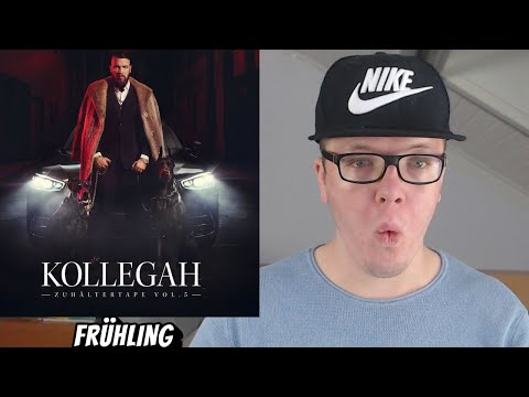 MEISTERWERK ! KOLLEGAH - FRÜHLING (LYRIC VERSION) | REACTION