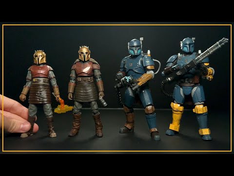 Black Series vs. SHFiguarts - The Armorer and Paz Viszla