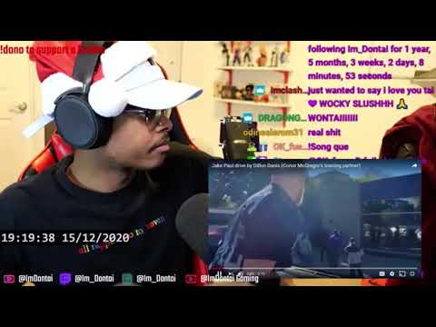 ImDontai Reacts to Jake Paul doing a Drive by. 😂