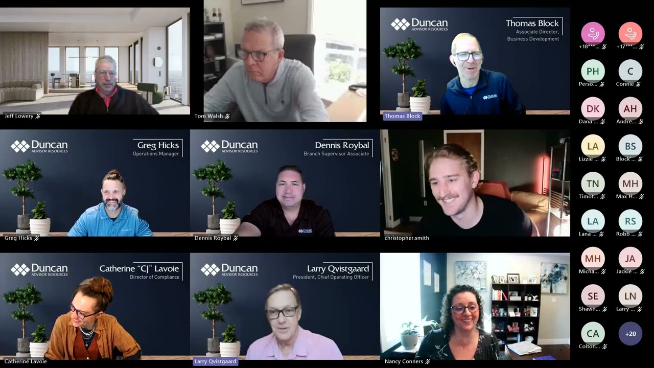 10/21/26 Compliance: Complaint, Grievance and DDR Escalation Procedures; Business: Cambridge Charitable Gift Fund Changes, CLIC Advisor Client Email Notification Sender Address Change, AI in Practice: Zocks x Claude — Year-End Tax Planning Webinar; Presentation: Zocks Power Users Advisor Panel