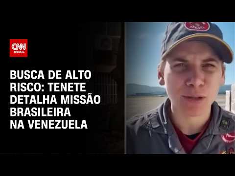 Silêncio e três batidas: como bombeiros do Brasil buscam vítimas na Venezuela