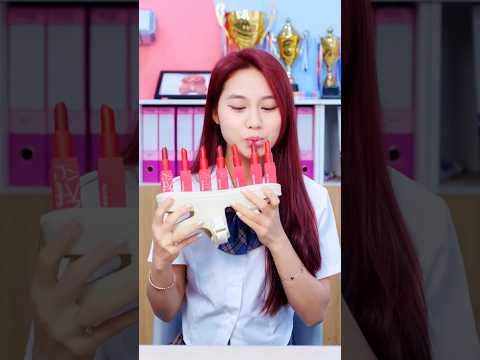No lipstick in class? No big deal 💄💋🥳 #anhchinh #funny #classroomcomedy