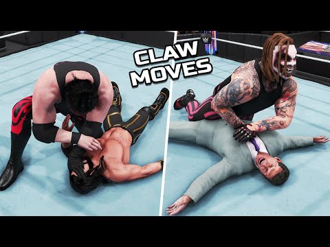 Top 10 Claw Moves in WWE GAMES