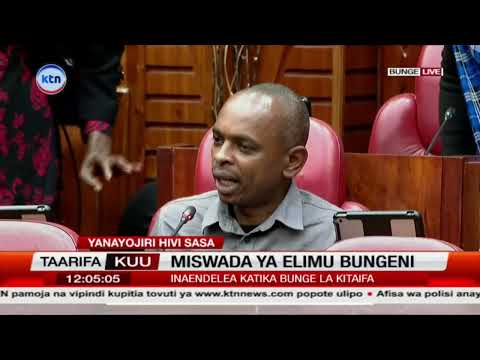 LIVE BUNGE: Miswada mbalimbali ya elimu nchini yazungumzwa na washikadau kadhaa Bungeni