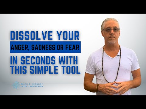 SIMPLE & EFFECTIVE technique to dissolve your fear, sadness, anger lightning ⚡️⚡️fast!  #selfhelp