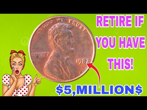 1982 Lincoln Memorial Cent | Transitional Copper & Zinc Penny | Rare US Coin