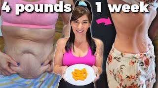 I ate this everyday for 1 week and LOST 4 Pounds