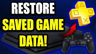 How to Restore Save Data on PS4 & Fix Lost Game Progress - Full Guide