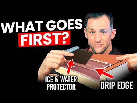 The Big Roofing Debate: Drip edge or Underlayment first?