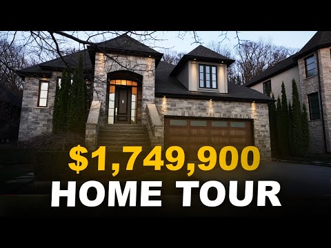SOLD FIRM! Inside A Custom $1,749,900 Home In Ontario (St. Davids)