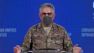 Брифинг представителя МО РА Арцруна Ованнисяна