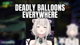 VTubers Scream for Their Lives as Killer Balloons Attack | Shishiro Botan