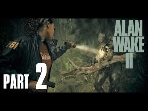 ALAN WAKE 2 PS5 Walkthrough Gameplay Part 2 - NIGHTINGALE BOSS FIGHT (FULL GAME)